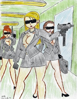 James Foxx and the Spy girls