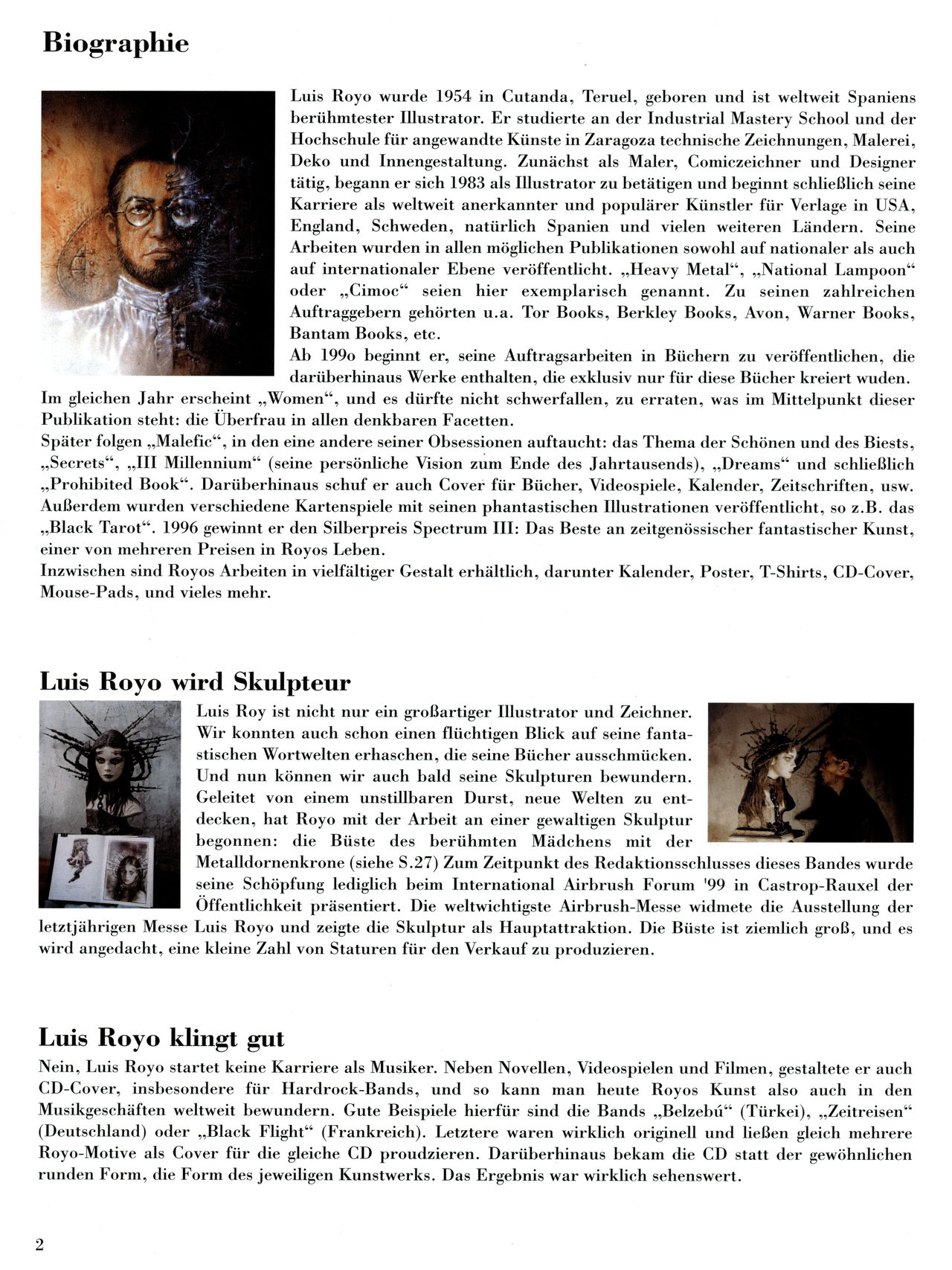Art Fantastix #02 - 02 The Art Luis of Royo page 4 full