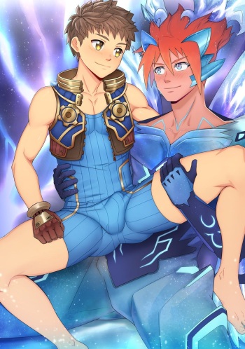 [Suiton00] Xenoblade Chronicles 2 - Godfrey x Rex #1 cover