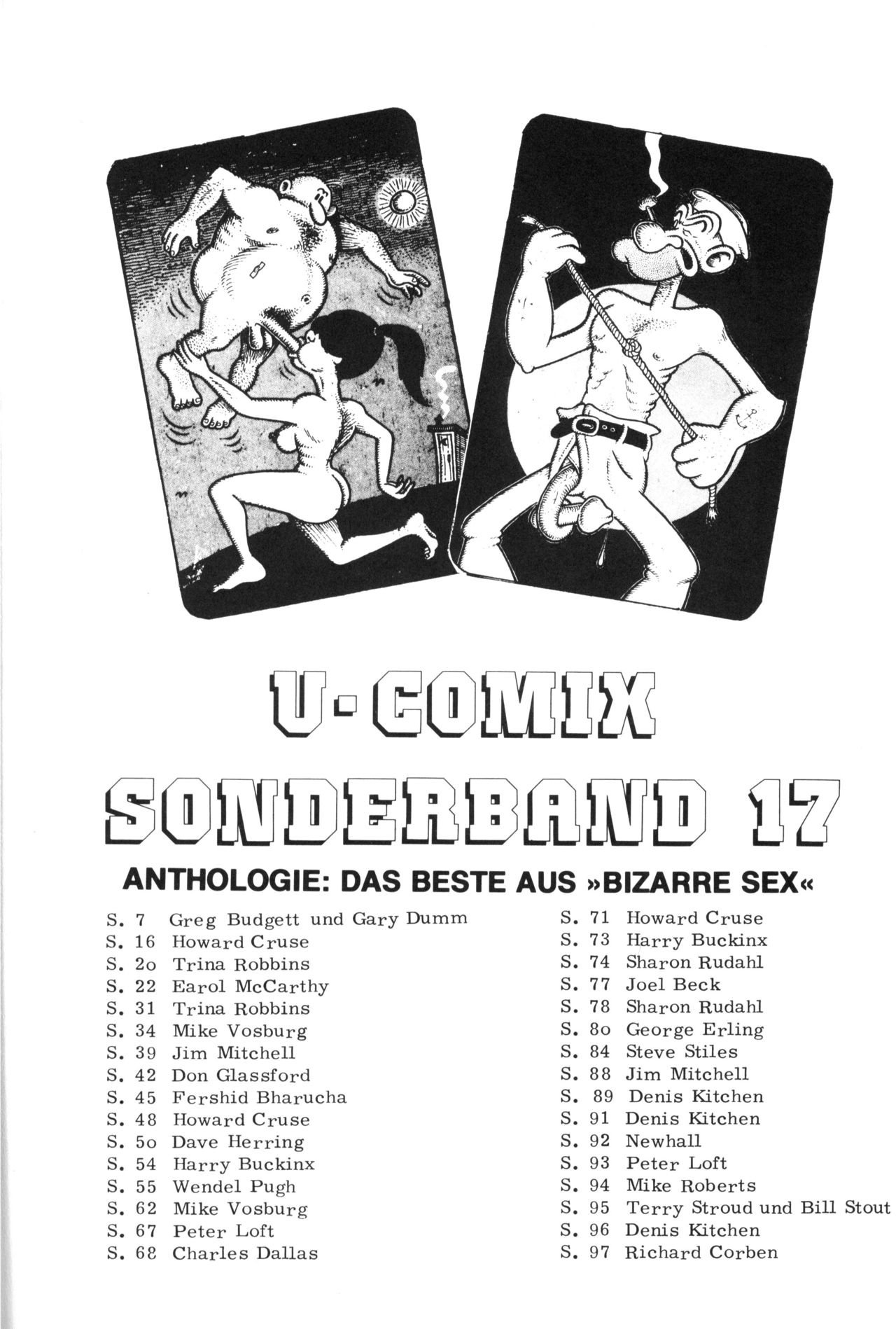 U-Comix Sonderband #17 : Bizarre Sex page 4 full