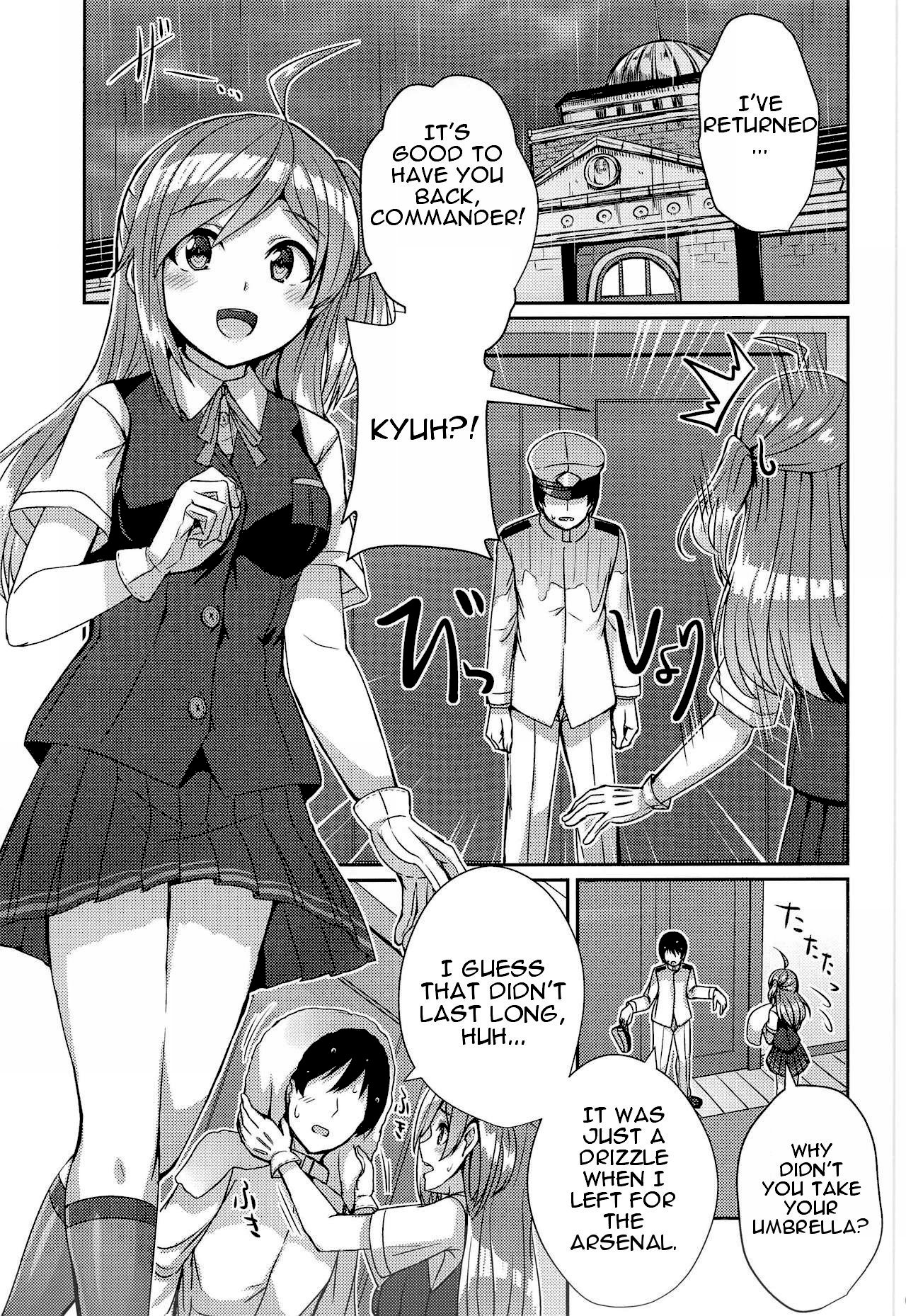 Hagikaze ga Osenaka Nagashimasu ne | The Wait is Over, Hagikaze page 2 full