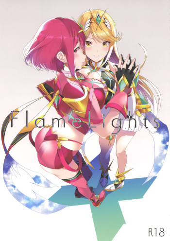 (C96) [Yuuki Nyuugyou (Yuuki Shin)] FlameLights (Xenoblade Chronicles 2) cover
