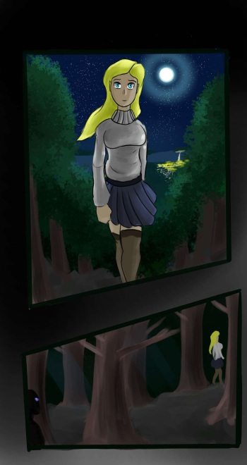 (M4C3) The Hunt (A late halloween comic) cover