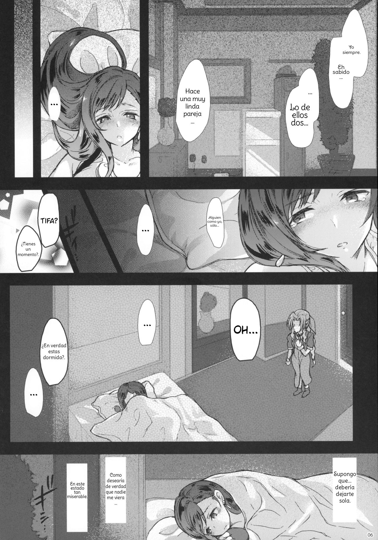 Futanari Doutei Tifa Inran Mesuchinpo Kairaku ochi page 6 full