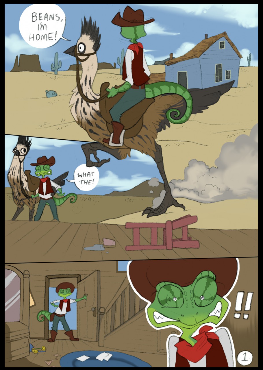 Fucking Weird Lizards page 2 full