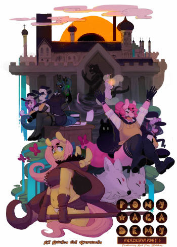 [Lumo] Pony Academy, Capitulo  6: El Nucleo del Caramelo [FINAL] [Spanish] [Red Fox Makkan] cover