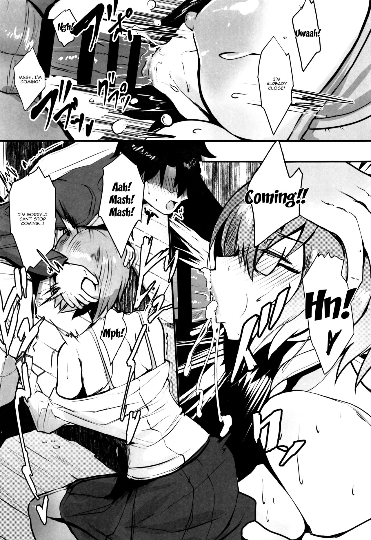Mash to Koukou Seikatsu Seifuku Hatsu Ecchi Hen | Having a Lewd Highschool Life With Mash page 11 full