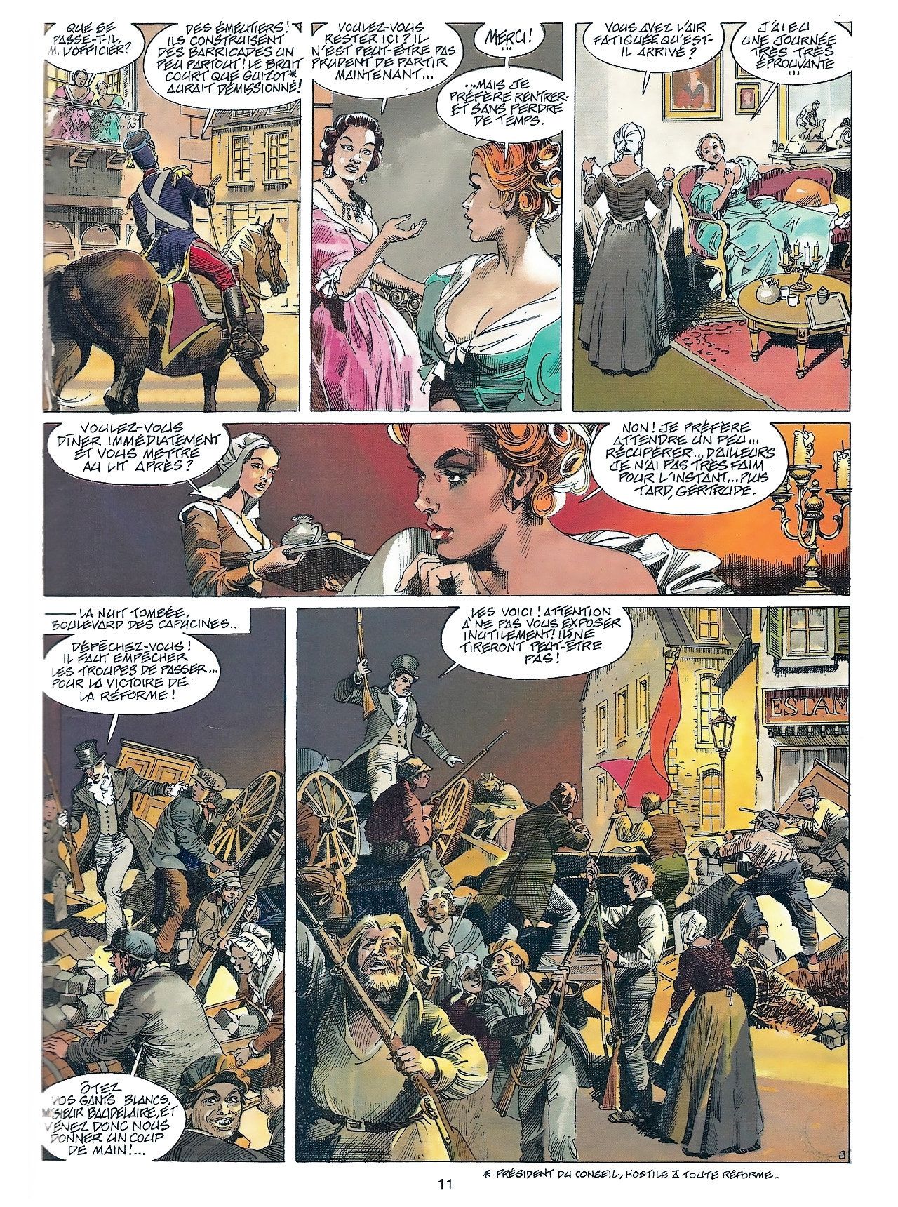 Courtisanes - T02 Des barricades pour Eva page 11 full