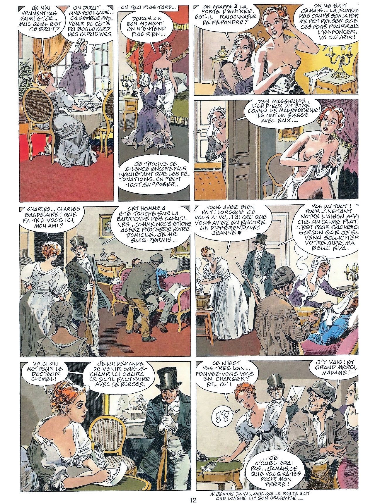 Courtisanes - T02 Des barricades pour Eva page 12 full
