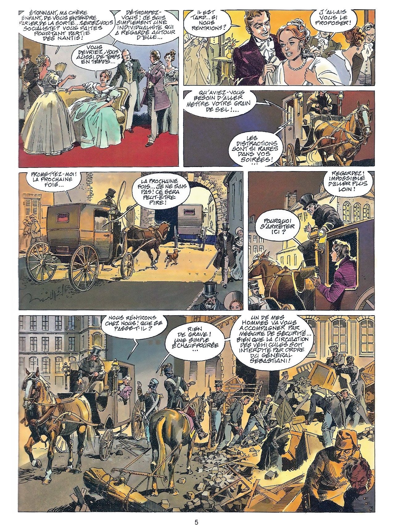 Courtisanes - T02 Des barricades pour Eva page 5 full