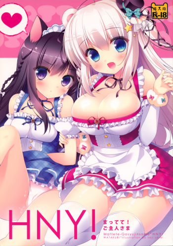 (C87) [Watakubi (Sasai Saji)] HNY! ~Mattete! Goshujin-sama!~ cover
