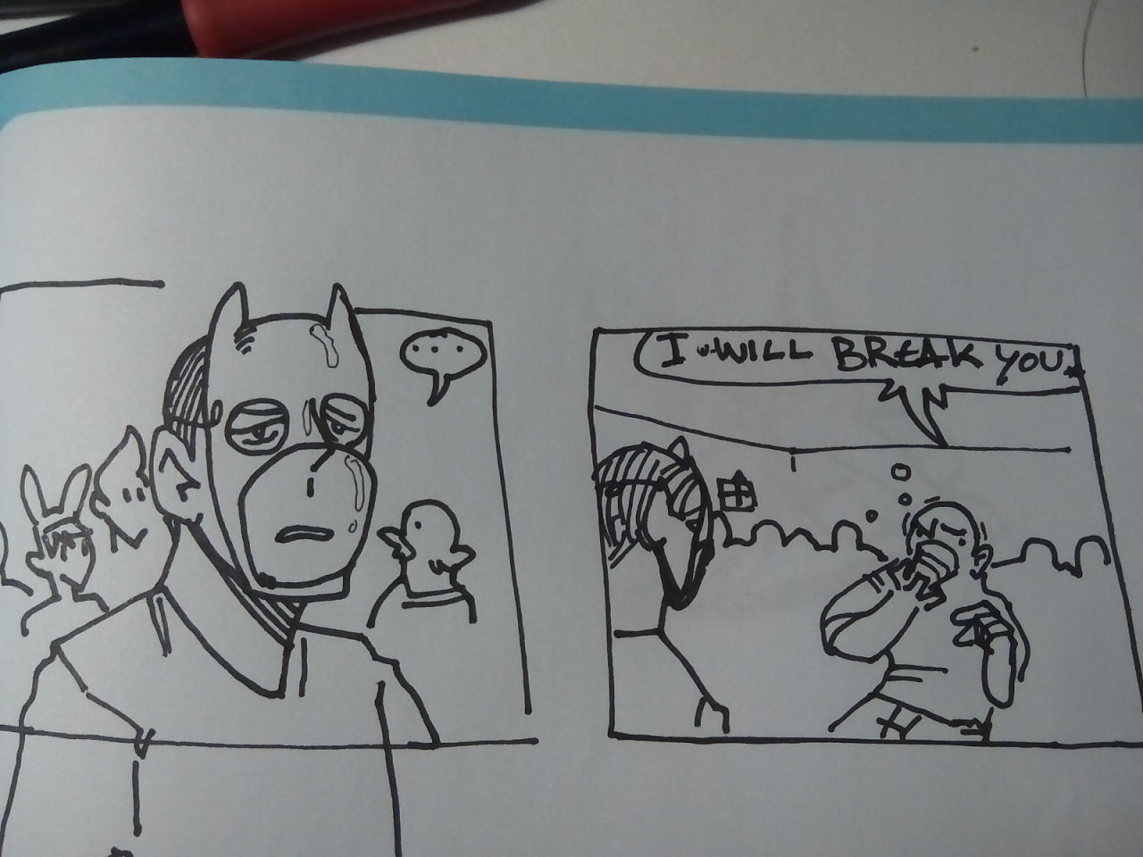 CalicoBggs | themanwith2bats | ｔｅｒｒｙＲａＲａＲａ | themanwithnobats | terrible the drawfag page 5 full