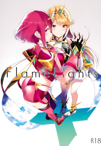 (C96) [Yuuki Nyuugyou (Yuuki Shin)] FlameLights (Xenoblade Chronicles 2) cover