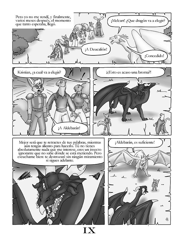 Sangre de Dragon: Destino de Caballero page 10 full