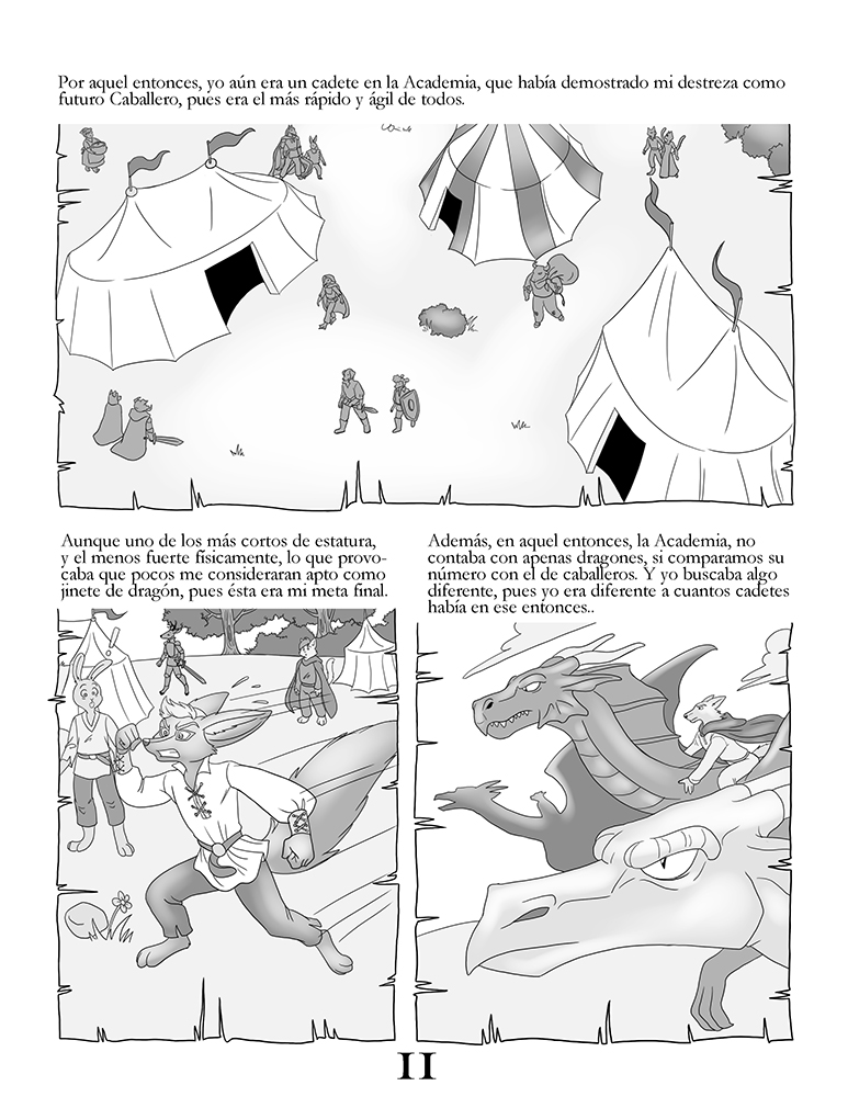 Sangre de Dragon: Destino de Caballero page 3 full