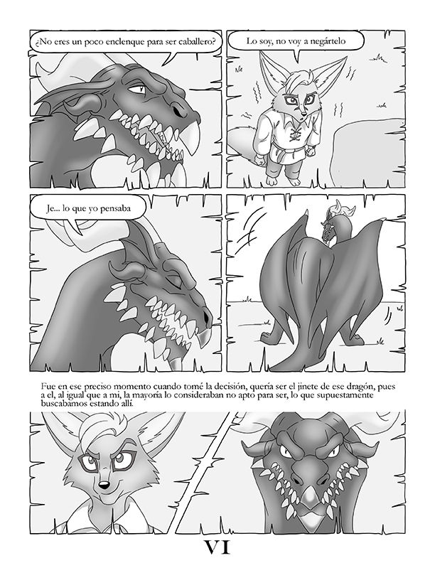 Sangre de Dragon: Destino de Caballero page 7 full