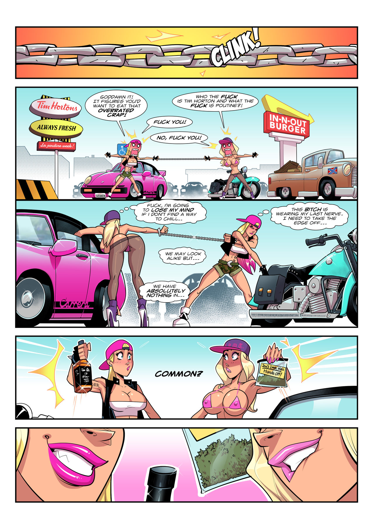 Jen And Amber Don't Get Along! page 5 full