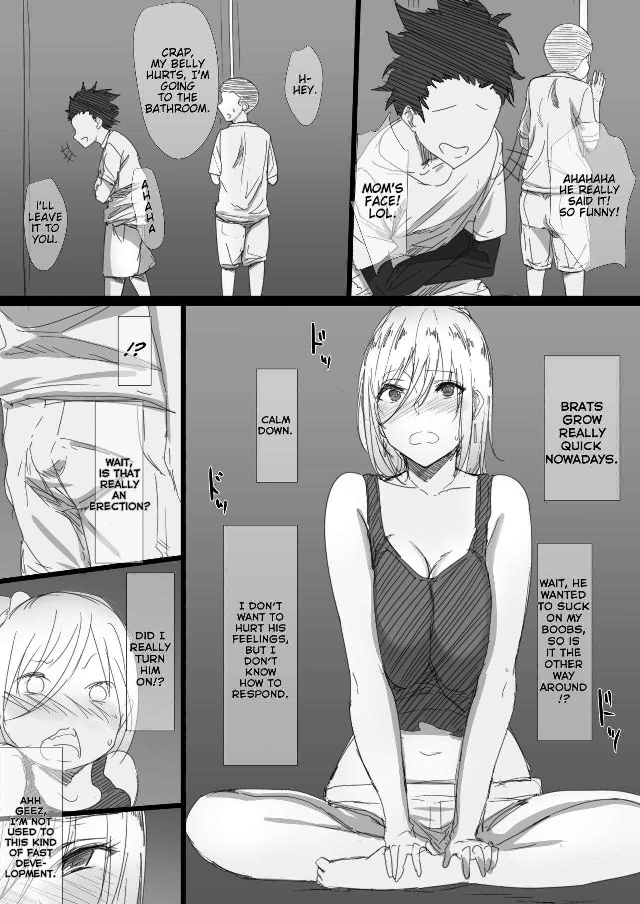 Yanmama Oba-san no Miwaku no Karada -Boku ga Hitozuma Sex ni Hamatta Riyuu- page 11 full