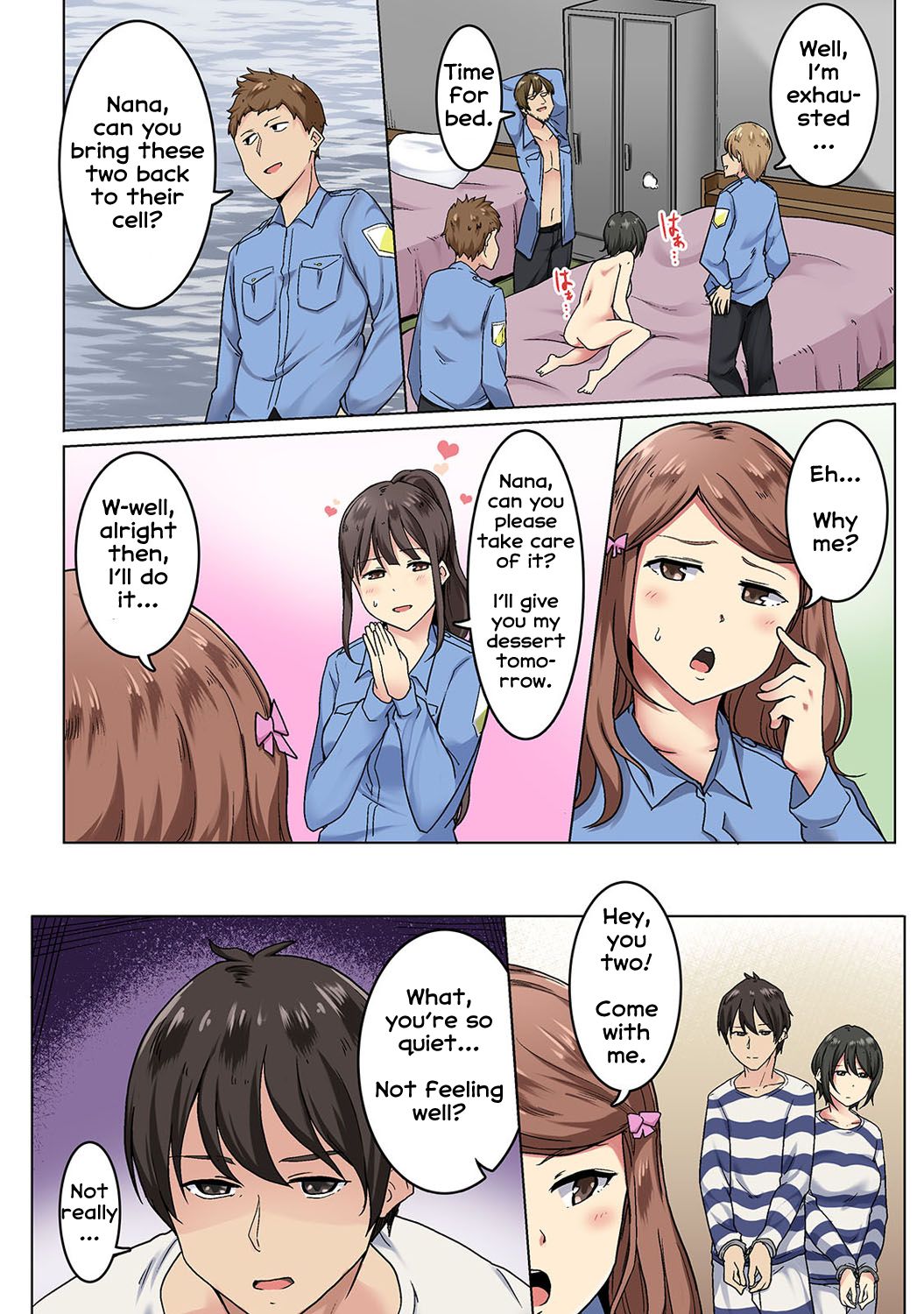 Kangoku Zemi Kanshu ni Zettai Fukujuu o Shiirarete... Ch.5 page 10 full
