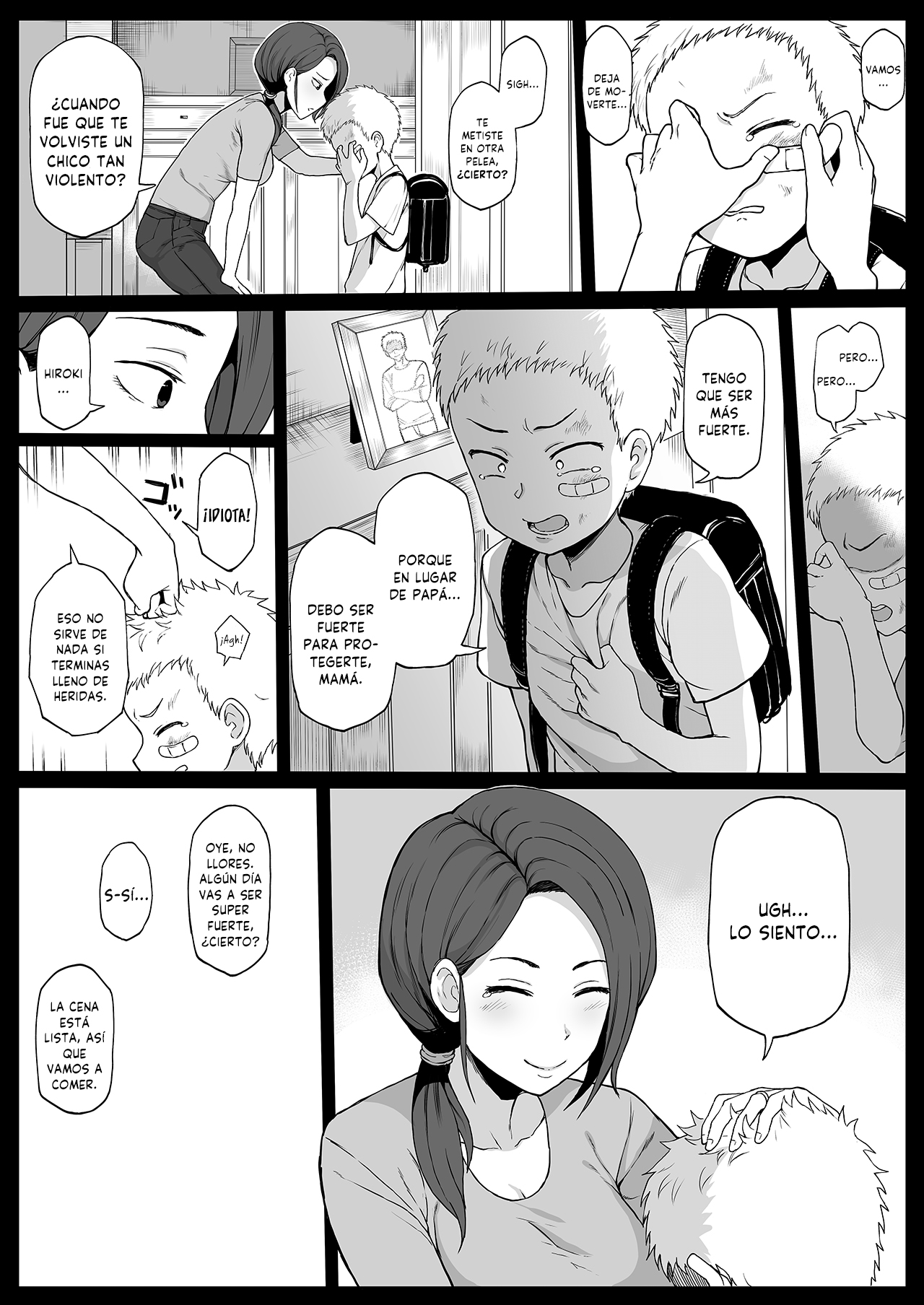 Kokujin no Tenkousei ni Haha o NTR ru page 1 full