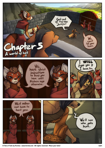 [Feretta] A Tale of Tails: Chapter 5 - A World of Hurt cover