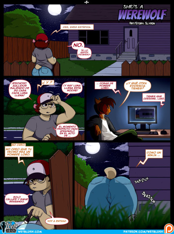 [slypon] She's a Werewolf! [Español] [Pal-Perro] cover