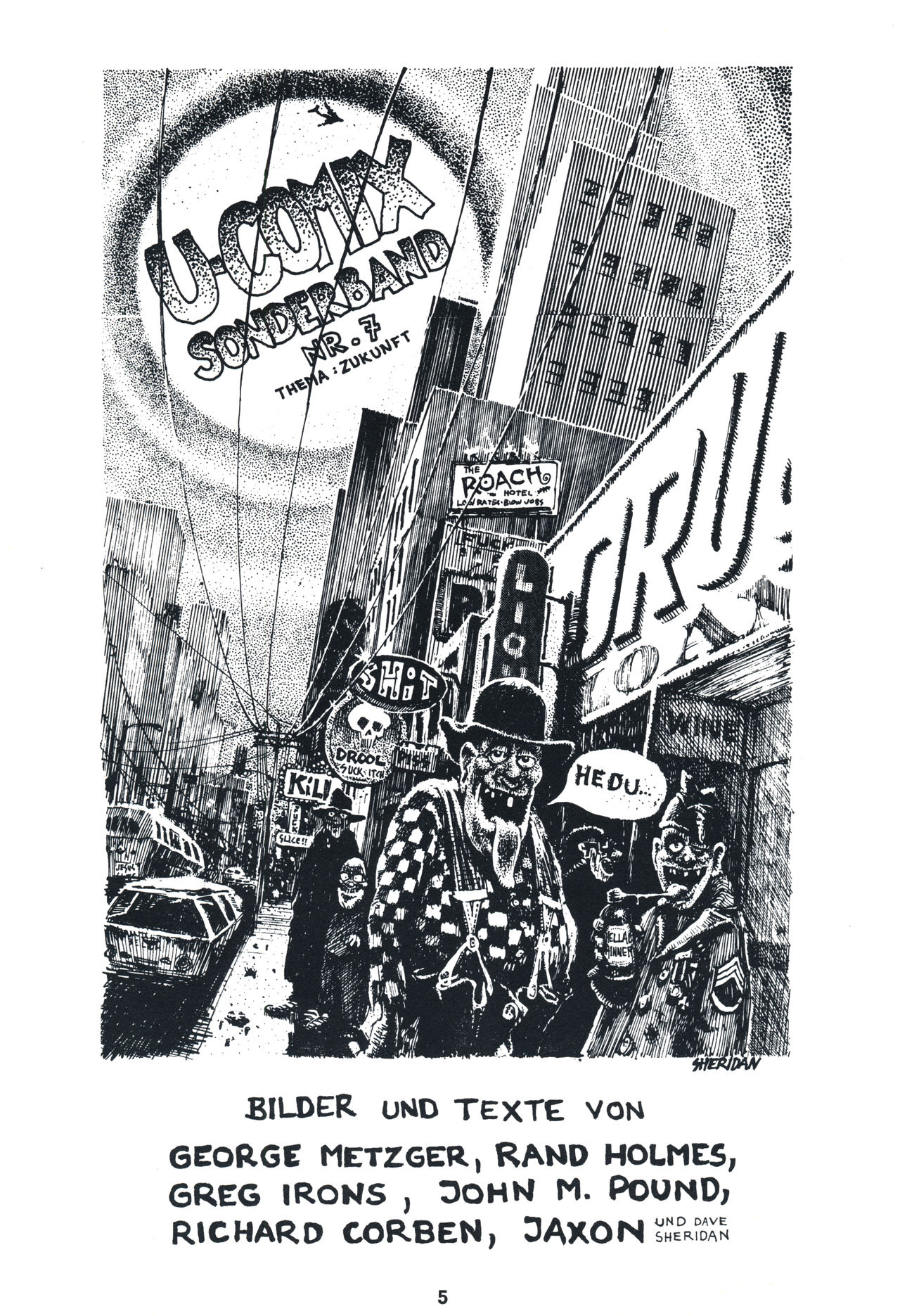 U-Comix Sonderband #07 : Anthologie Zukunft page 5 full