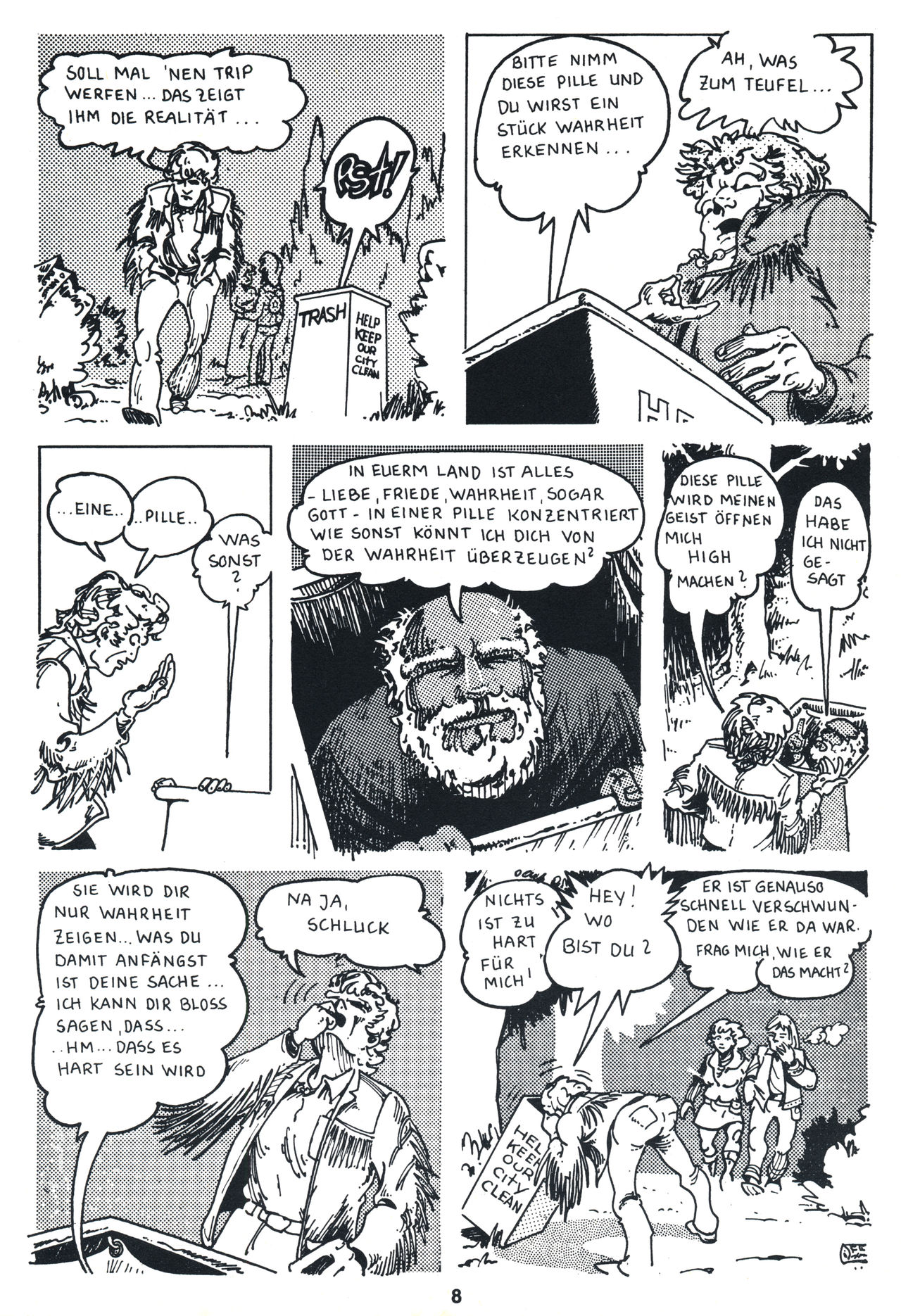U-Comix Sonderband #07 : Anthologie Zukunft page 8 full