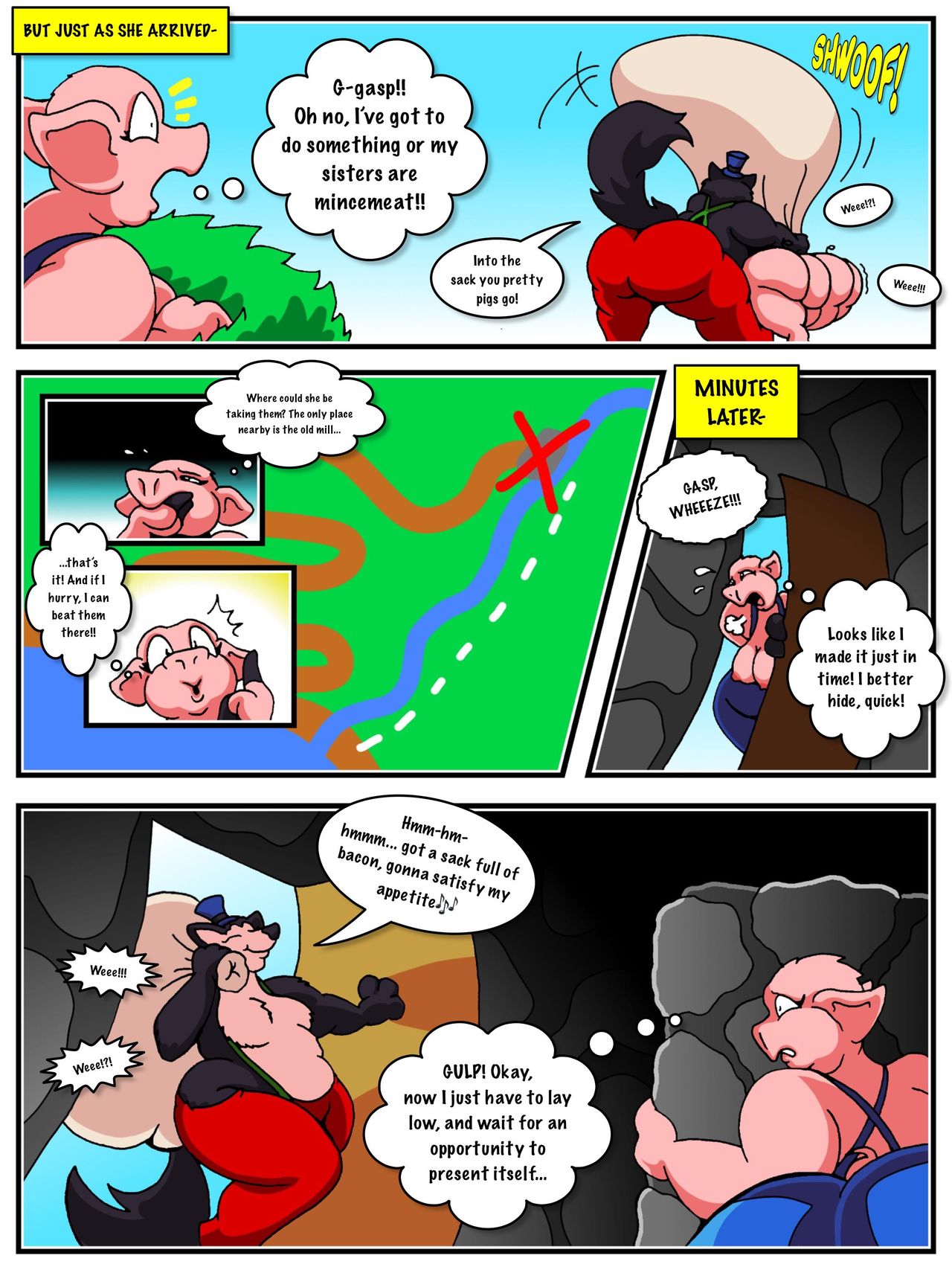 Three Pretty Piggies page 12 full