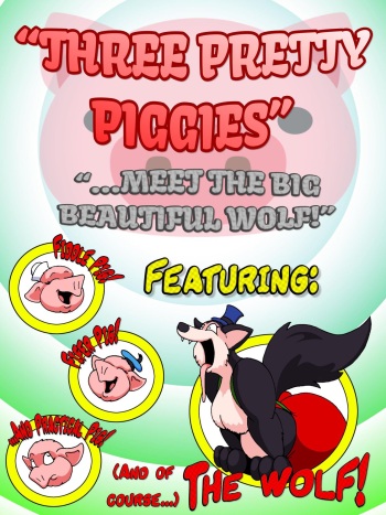 Three Pretty Piggies cover
