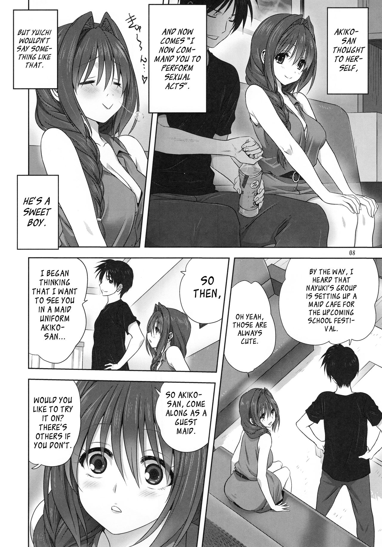 Akiko-san to Issho 22 | Together With Akiko-san 22 page 8 full