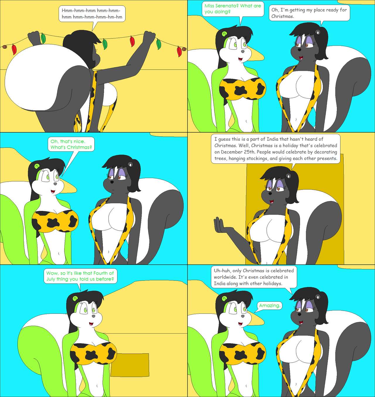Christmas in the Jungle by Toonfan0 page 1 full