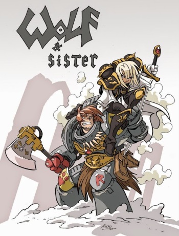 [NachoMon]  늑대와 수녀들 / Wolf and Sister (Warhammer 40K) cover