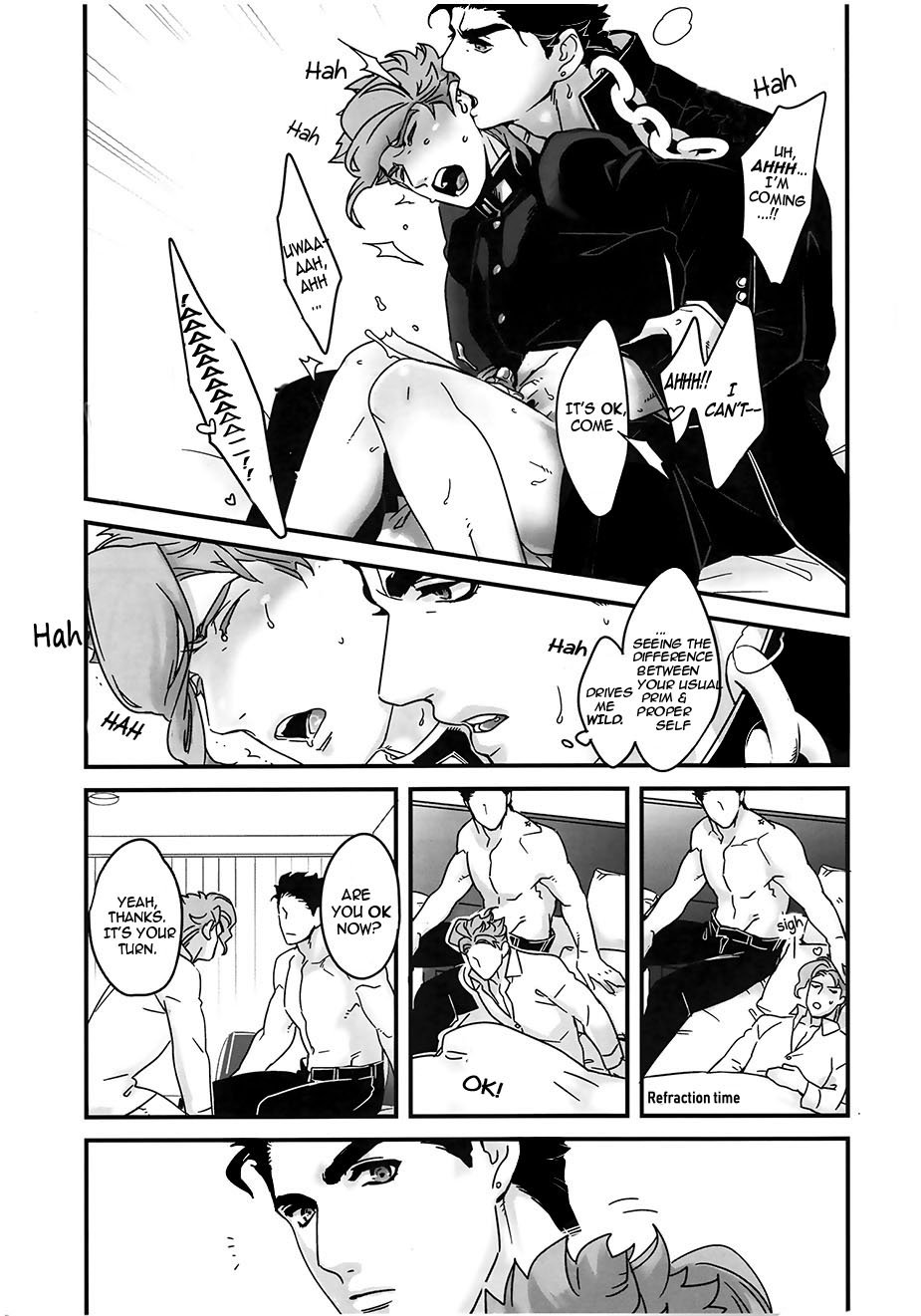 Doushitsuji, Yaya Issen o Koete Shimatta Senyu to Koibito Doushi ni naru Houhou | How We Kind of Crossed a Line When We Shared a Room and Turned from Comrades to Lovers page 12 full