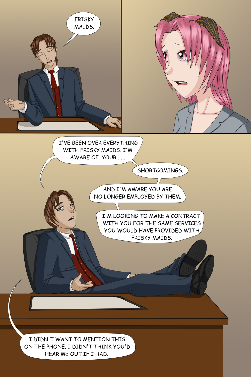 The Cat House Vol. 1: The Interview page 12 full