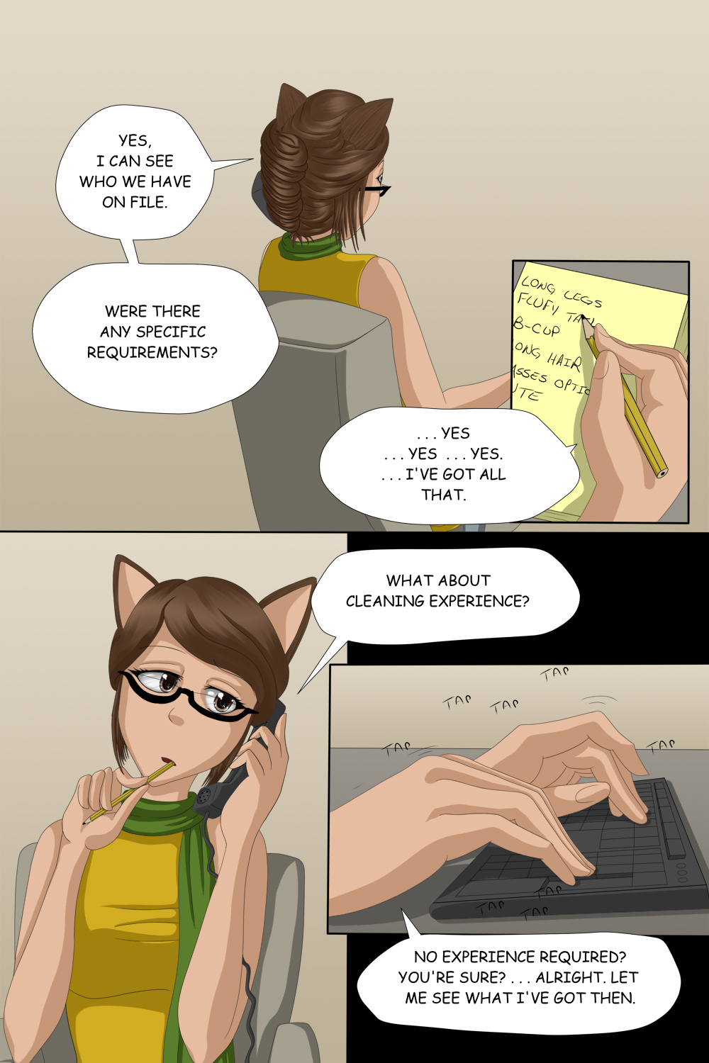 The Cat House Vol. 1: The Interview page 3 full
