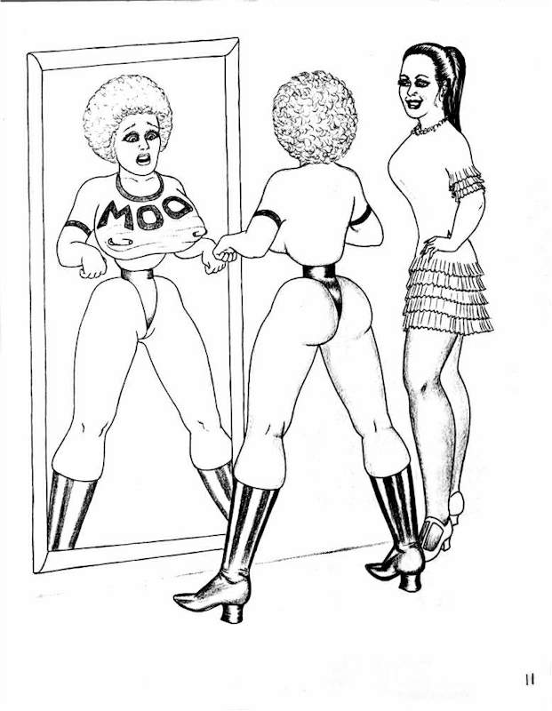 Thomas - Big Barbara in Severe Breast Bondage Complete page 11 full