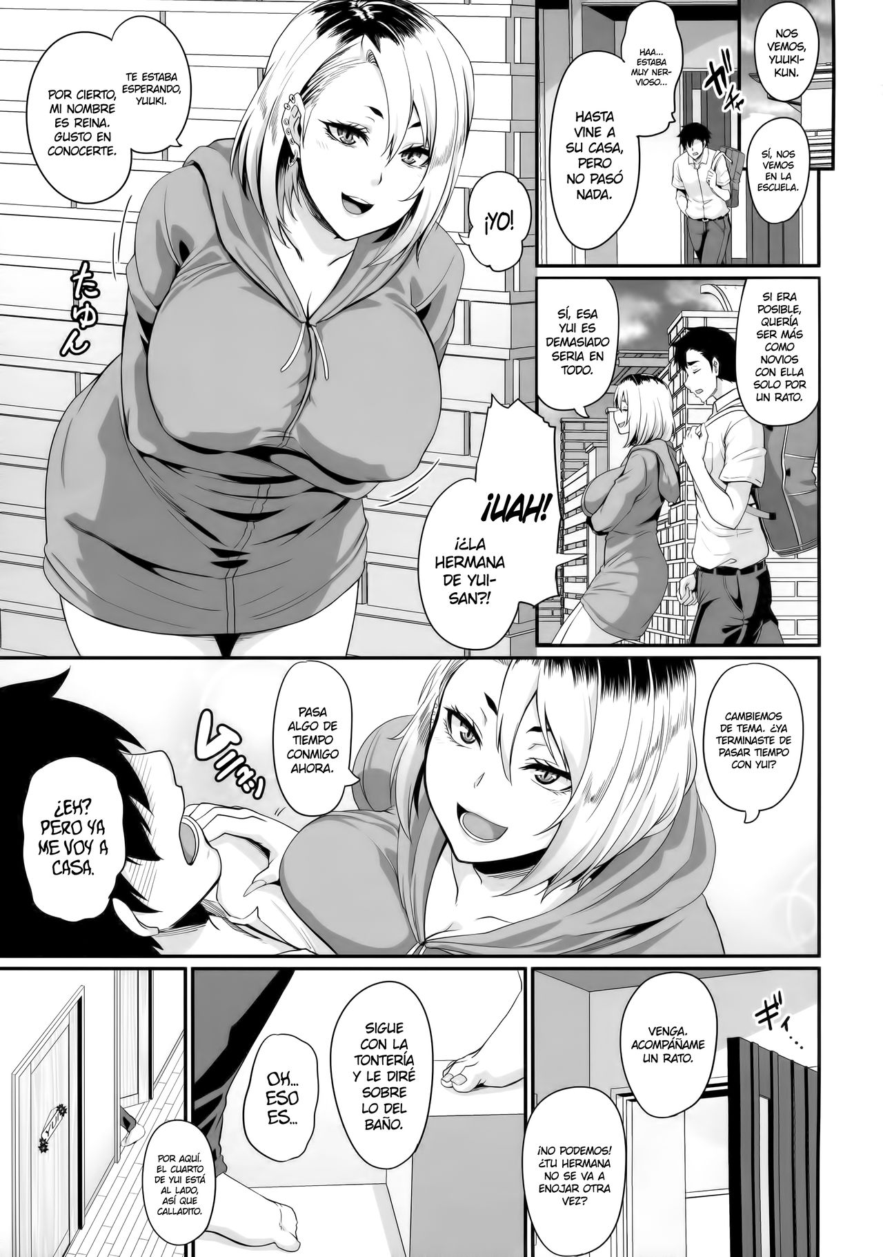 Kanojo no Ane wa Gal de Bitch de Yariman de page 9 full