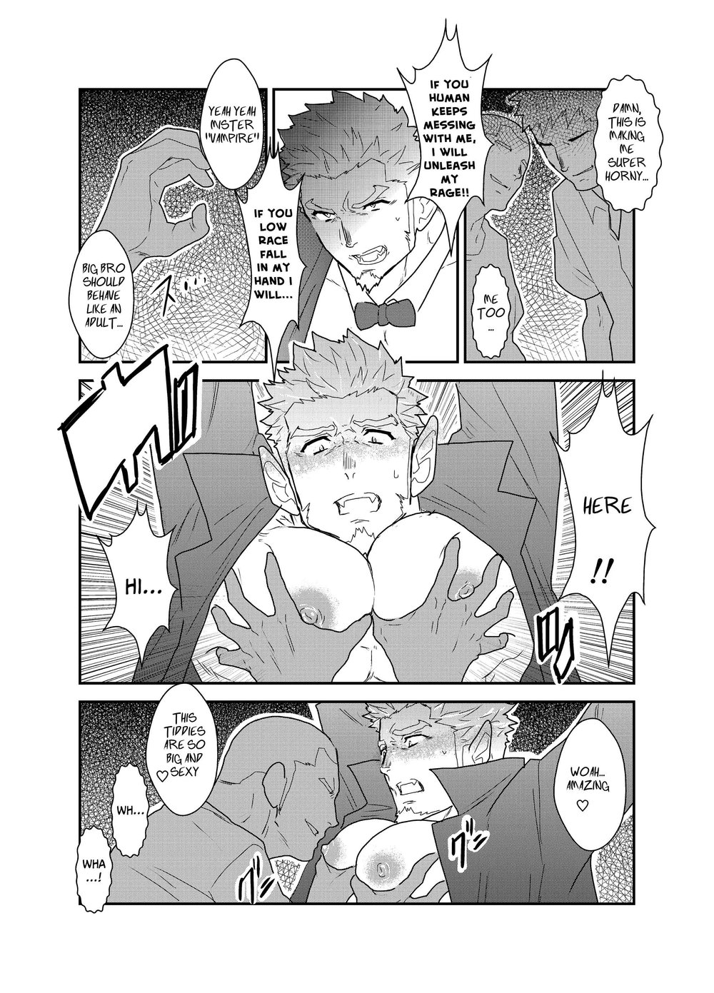 Vampire-sama wa Mattaku Atarashii Kyuuketsu Houhou o Mitsukemashita. | This vampire found a brand new way of bloodsucking page 9 full