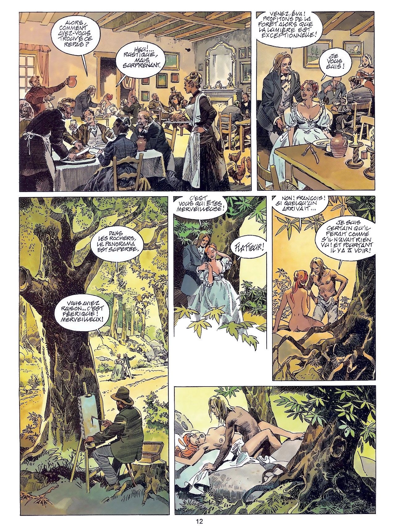 Courtisanes - T03 Une palette pour Eva page 12 full