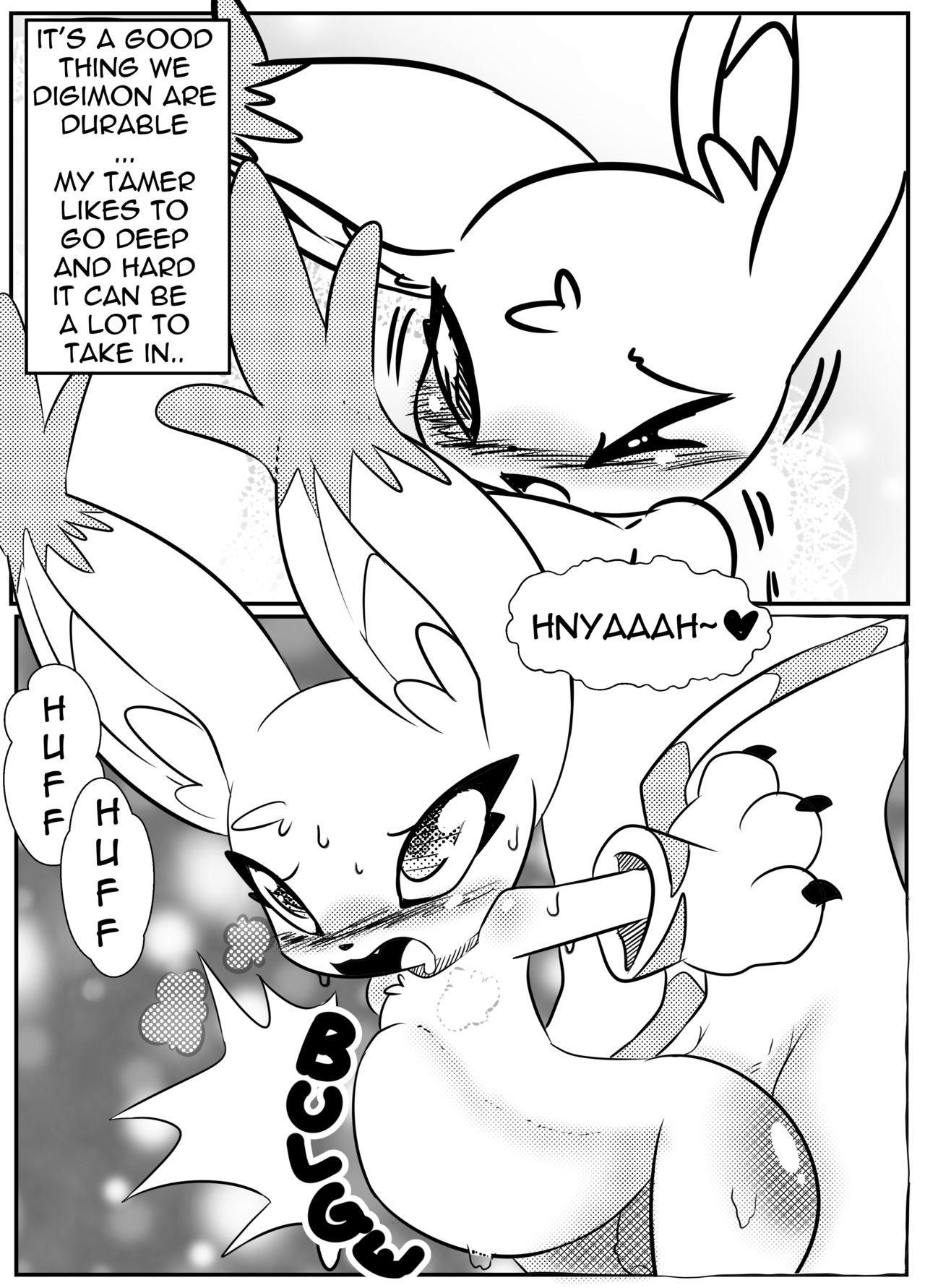 Digi-tail Heat: Tailmon's Tailhole Tale page 11 full