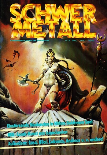 Schwermetall #075 [German] cover
