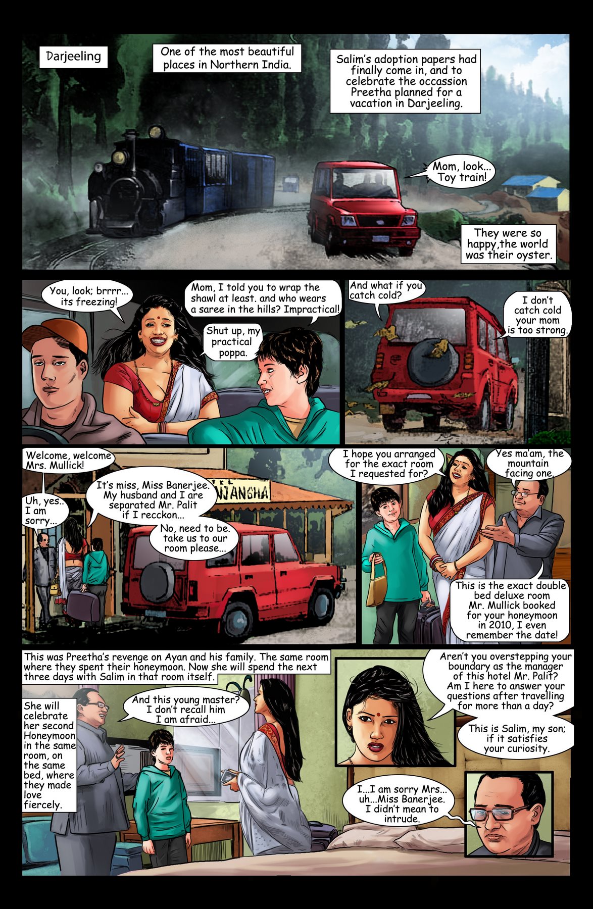 - Honeymoon in Darjeeling Part 1 page 2 full