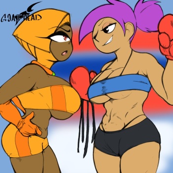 [TheRealGoatHead] ENID X SHANNON (OK K.O.!: Let's Be Heroes) cover