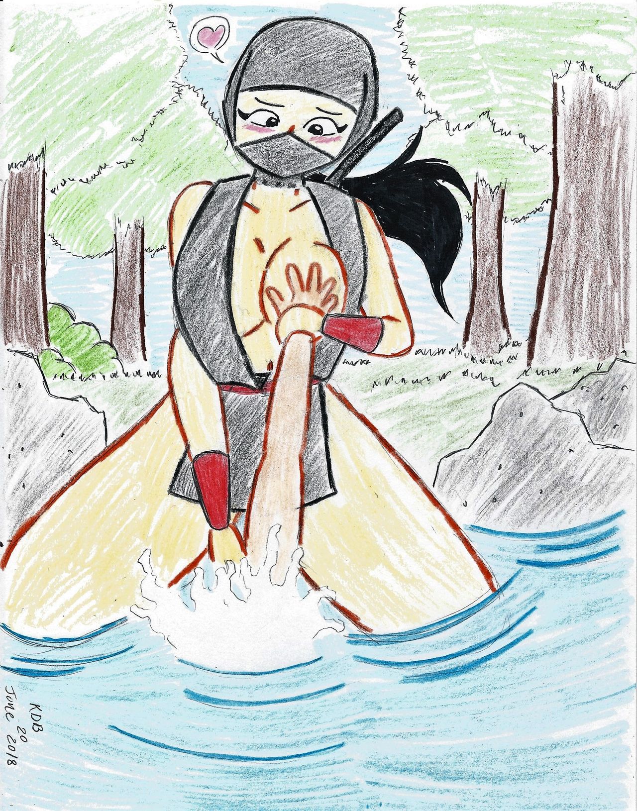 Ninja Zakos page 1 full