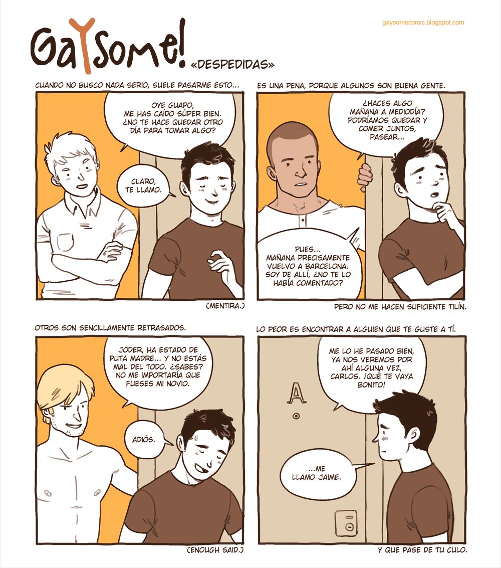 Gaysome! page 1 full