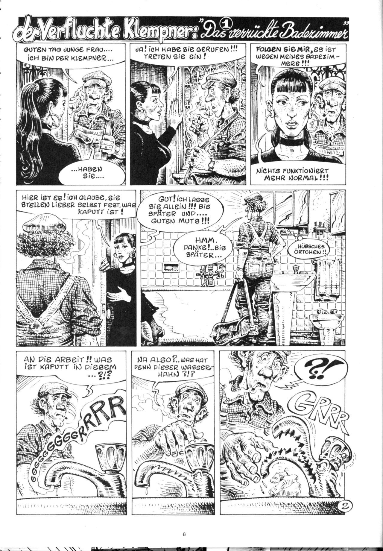 Die unbestandenen Abenteuer des verfluchten Klempners page 6 full