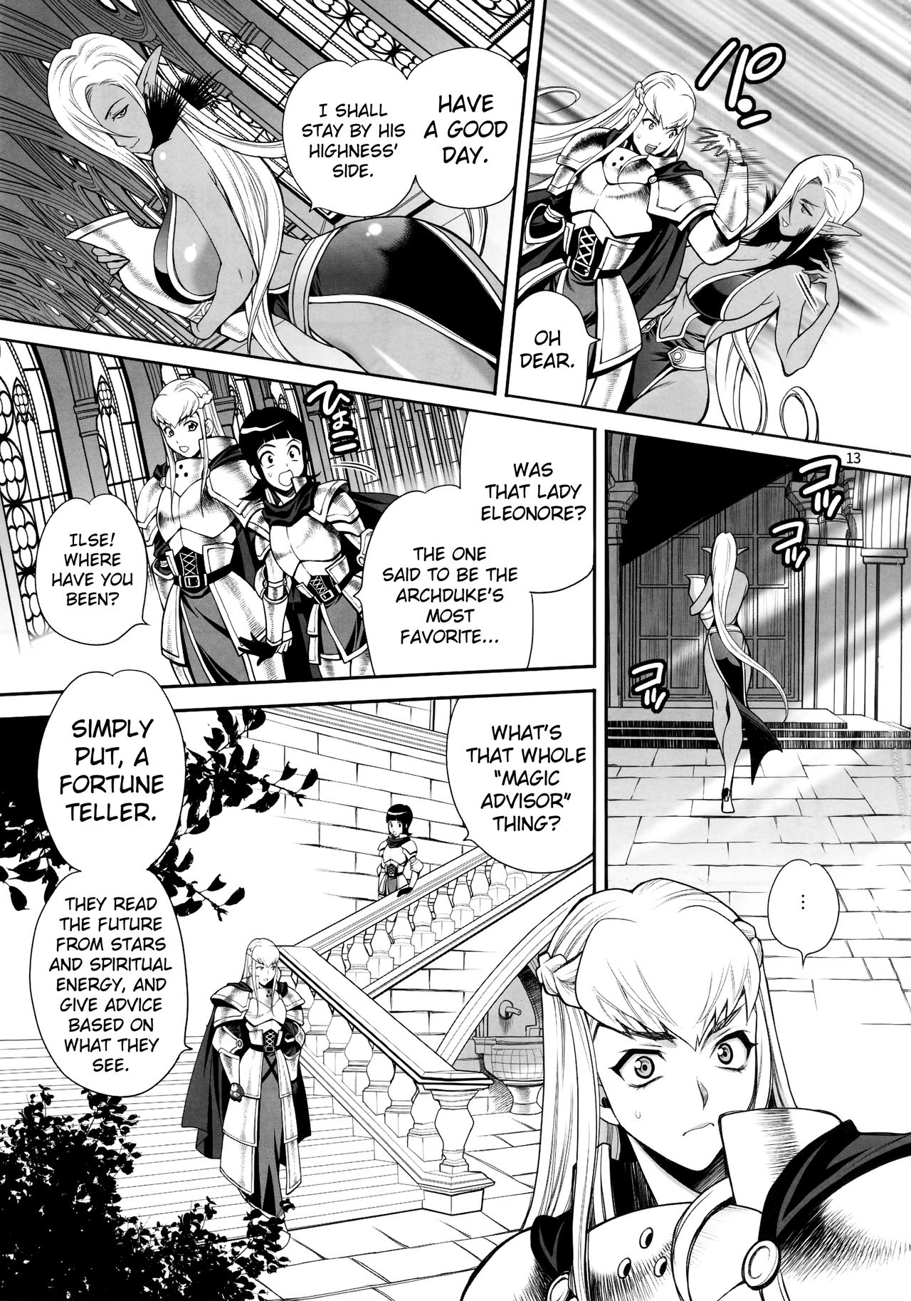 Yukiyanagi no Hon 41 - Buta to Onnakishi 3 Inwaku no Majo Eleanore |Temptation of Witch Eleanore page 12 full