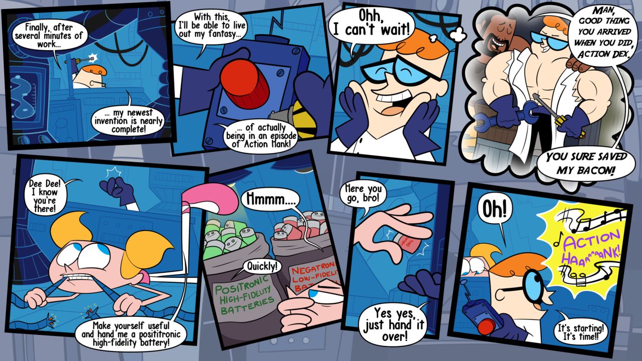 Dexter's Laboratory - Action Skank: Extended Features page 7 full