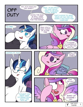Off duty (My little pony) cover